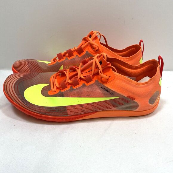 Nike Vaporweave Zoom Victory Track Field Shoes Mens 8.5 Orange Spikes AJ0847-801 main image 8